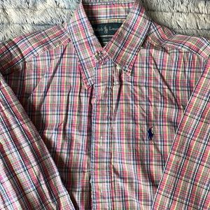 Polo Ralph Lauren Button Down Dress Shirt! Size M!